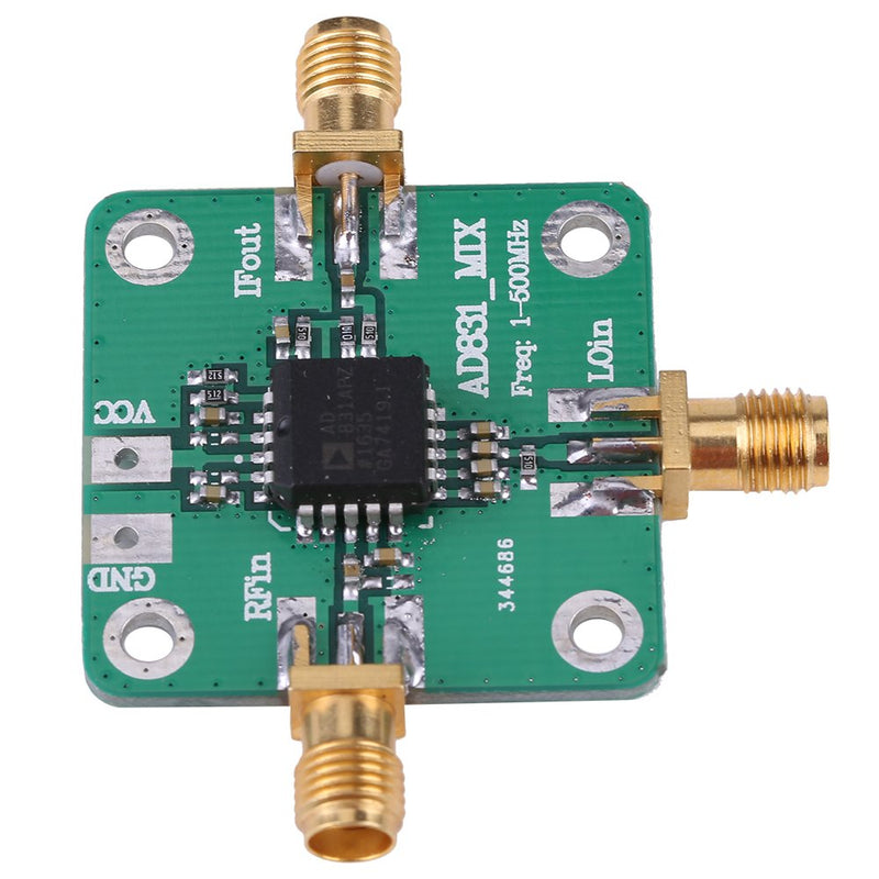 [Australia - AusPower] - Frequency Converter AD831 Single Chip High Frequency RF Mixer Radio Frequency Conversion Module for HF and VHF Receiver, 0.1-500MHz 