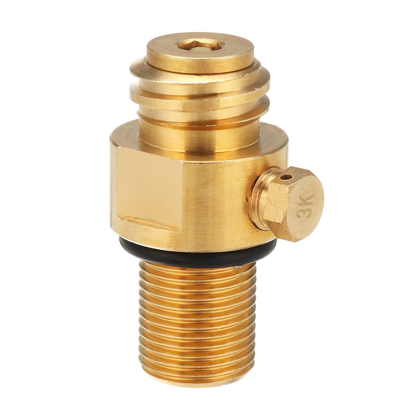 [Australia - AusPower] - CESARIAS M181.5 Thread Replacement Valve CO2 Tank Brass Pin Valve for Soda Stream 