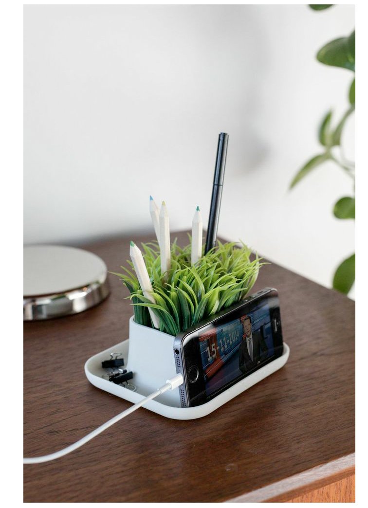 [Australia - AusPower] - Kikkerland Potted Pen Phone Stand (SC25) 