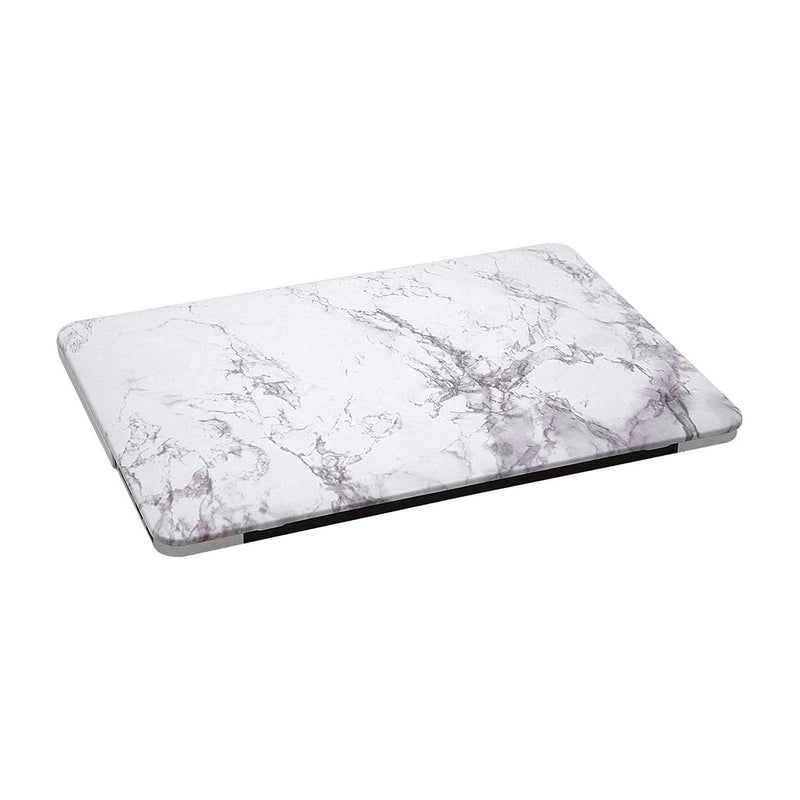 [Australia - AusPower] - MOSISO Compatible with MacBook Air 11 inch Case (Models: A1370 & A1465), Plastic Pattern Hard Shell Case & Keyboard Cover Skin & Screen Protector, White Marble 