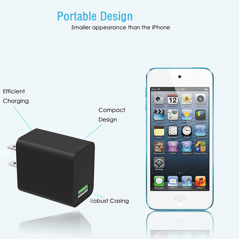 [Australia - AusPower] - 5FT Fast Quick 3.0 Wall Charger Fit for Samsung Galaxy J7 / J3 / J8 / J6 / J6+ / J5 / J4 / J4+ / J2 / J1 / Prime/Pro / J7 Sky Pro 2018 2017 Phone AC Adapter Power Supply Cord 