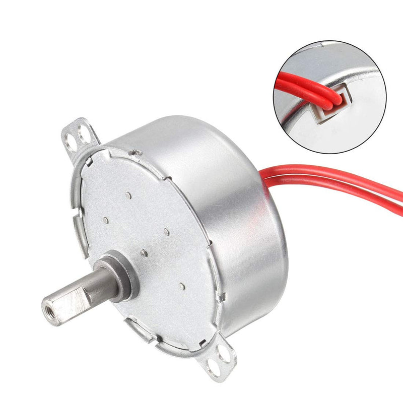 [Australia - AusPower] - uxcell Turntable Synchronous Synchron Motor 50-60Hz 24 VAC CW 4W (5-6RPM) 