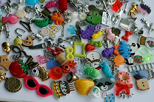 [Australia - AusPower] - Small Mixed I Spy trinkets for I spy Bag/Bottle, DIY Projects, Crafts, Scrapbooking, 1-3cm, Set of 50 trinkets 