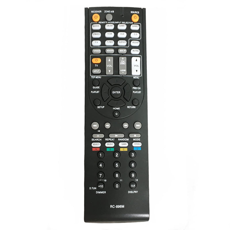 [Australia - AusPower] - Replacement Remote Control RC-896M Compatible for Onkyo AV Receiver TX-SR444 TXSR444 