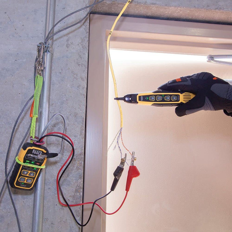 [Australia - AusPower] - Klein Tools VDV500-123 Cable Tracer Probe-Pro Tracing Probe with Replaceable Non-Metallic, Conductive Tip and a Light for Use in Dark Spaces 
