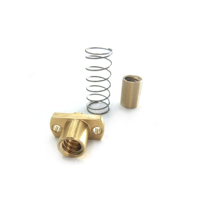 [Australia - AusPower] - F-Yi DIY CNC 3018 Engraving Machine Parts T8 Anti Backlash Spring Loaded Nut Elimination Gap Nut for 10mm 