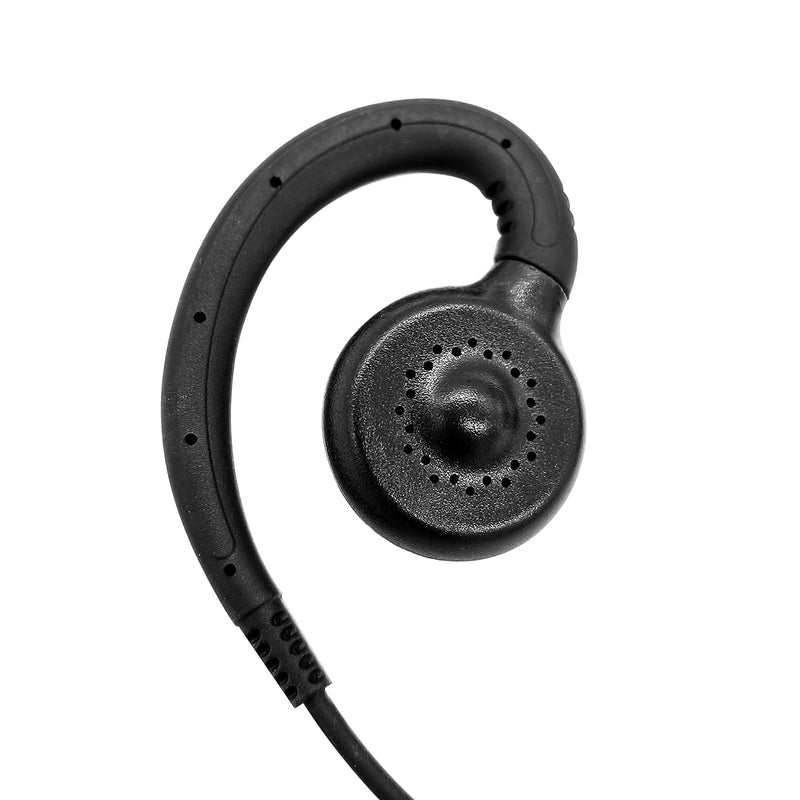 [Australia - AusPower] - WODASEN C Swivel Earpiece Swivel Radio Headset with PTT Mic Compatible with HYT Hytera BD502 BD502i PD502 PD562 TC-508 TC-580 
