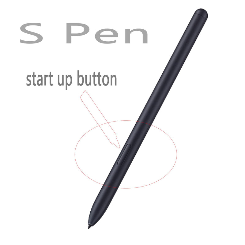 [Australia - AusPower] - Galaxy Tab S7 Stylus Pen Replacement for Samsung Galaxy Tab S7/Tab S7+ Plus/Tab S7 FE S Pen Stylus+ Tips/Nibs (Black Pen) 