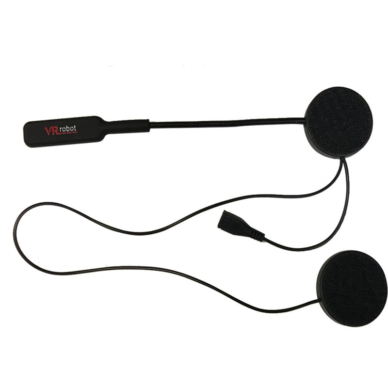[Australia - AusPower] - VR-robot Wireless Motorcycle Helmet Headset Work with Bluetooth, Motorcycle Intercom Headset, Wireless Helmet Heaphones, Wireless Helmet Communication Systems For Motor Motorbike, Motor Helmet Headset MH01 