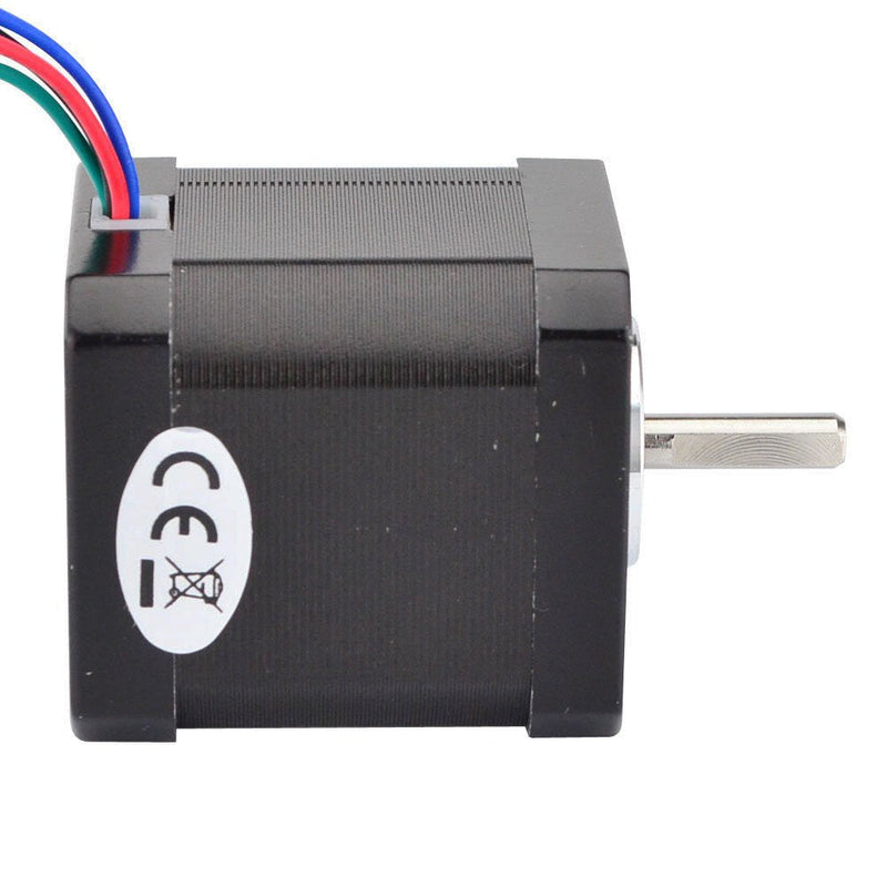 [Australia - AusPower] - STEPPERONLINE Nema 17 Bipolar Stepper 0.9deg(400 steps/rev) 1.68A 44Ncm(62.3oz.in) Motor 