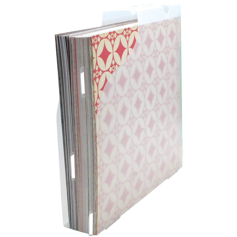 [Australia - AusPower] - Paper Holder 12.5"X13"X2.625" Clear 1 