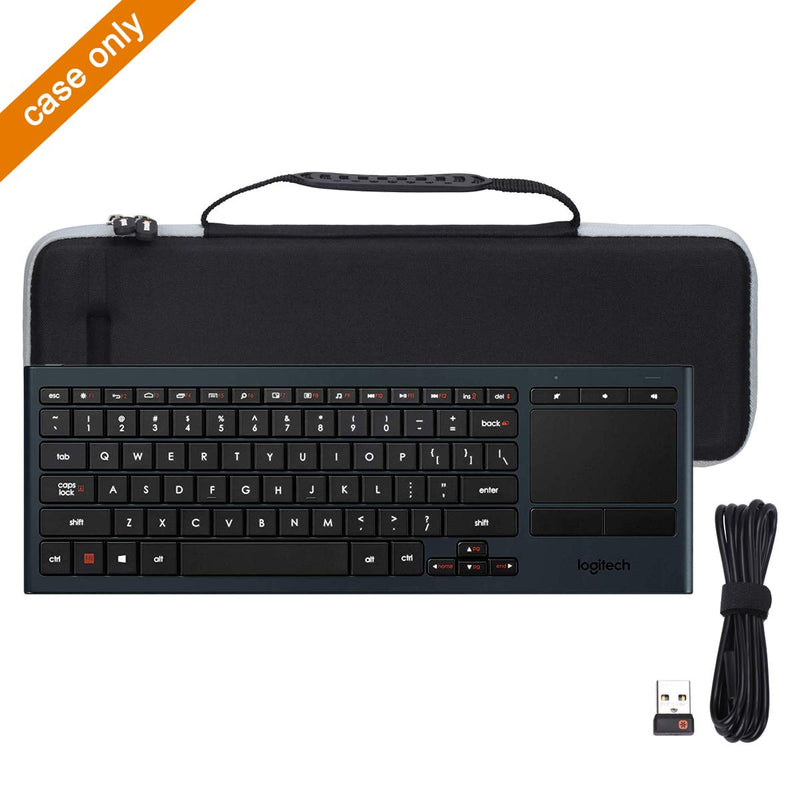 [Australia - AusPower] - Aproca Hard Carry Travel Case for Logitech K830 Illuminated Living-Room Keyboard 