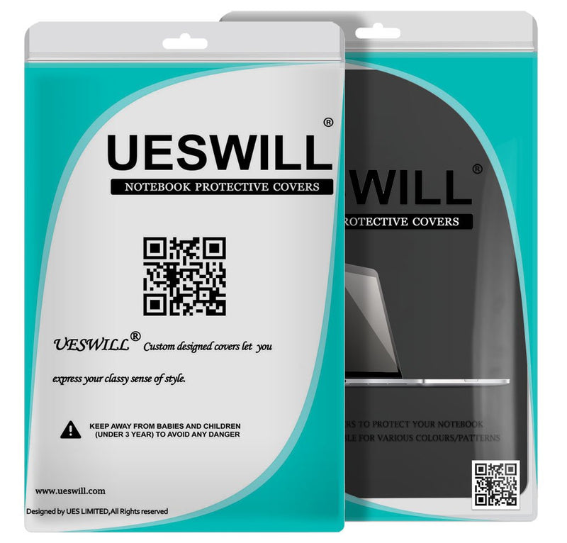 [Australia - AusPower] - UESWILL Smooth Soft-Touch Matte Hard Shell Case Cover Compatible with MacBook Pro 15 inch with CD-ROM (Non-Retina) (Model A1286) + Microfibre Cleaning Cloth, Black MacBook Pro 15" (CD-ROM Drive) 