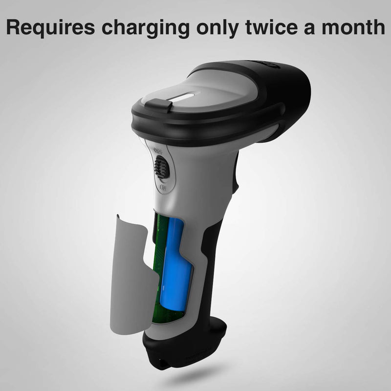 [Australia - AusPower] - Inateck Bluetooth Barcode Scanner, Working Time Approx. 15 Days, 35m Range, Automatic Fast and Precise scanning, BCST-70 