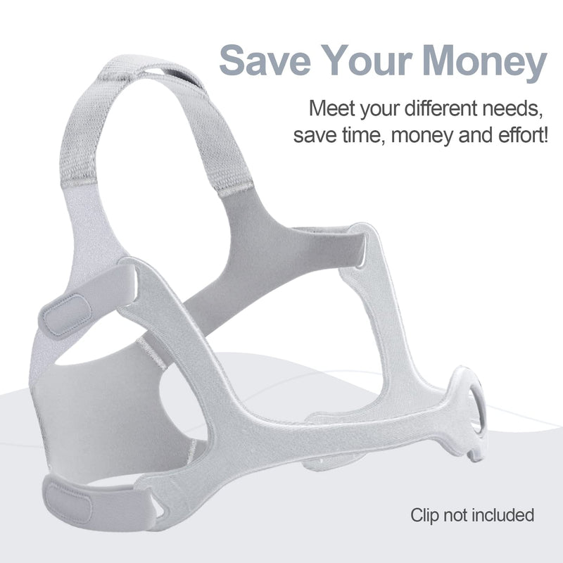 [Australia - AusPower] - 2pcs Fabric Frame and Headgear Compatible with WP Headgear and Frame, Replacement Frame and Headgear Compatible with WP 