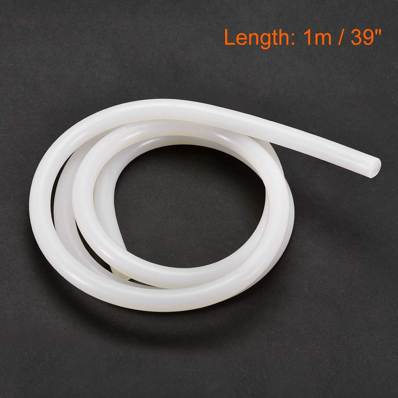 [Australia - AusPower] - uxcell 1/4"(6mm) Soft Silicone Bending Insert Tube for Rigid Tubing 3.3ft Clear 