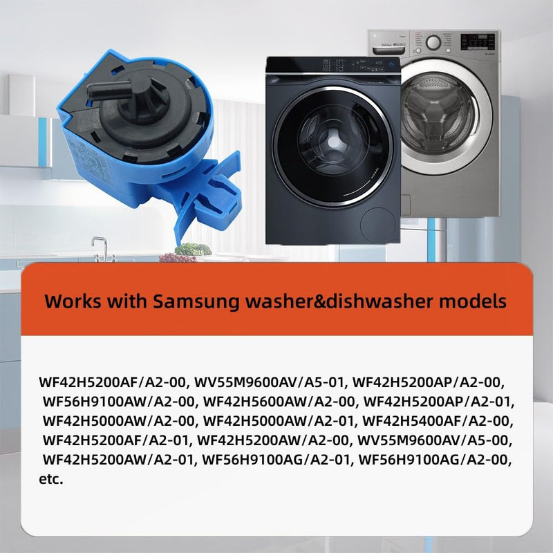 [Australia - AusPower] - DC96-01703G Washer Water-Level Pressure Sensor Switch for Samsung Washer Machine Replaces Part Number PS4217083 WF42H5000AW 3997569 EAP4217083 AP5623035 