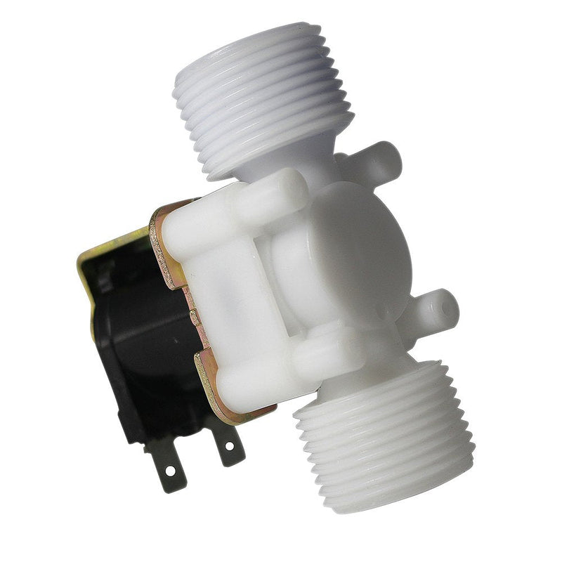 [Australia - AusPower] - Fankerba 3/4" Inlet Water Solenoid Valve,(AC 110V Normally Closed 0.02 to 0.8mpa) - Plastic Two Parallel, Screw Thread 