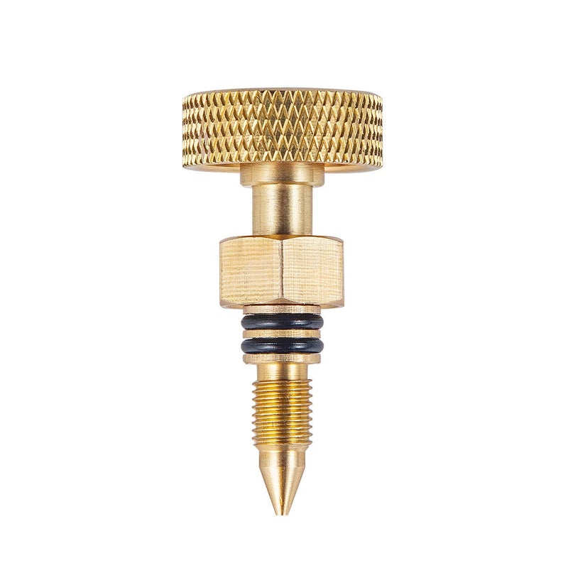 [Australia - AusPower] - Breezliy 2 Pieces Heavy Duty Brass Instrument Replacement Control Needle Valve 1/4" Npt Female X 1/4" Npt Female Connection 2 PCS 1/4 " Female * 1/4"Female needle valve 