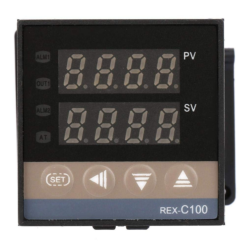 [Australia - AusPower] - REX-C100 Temperature Controller, REX-C100FK02-MAN PID Digital Temperature Controller Relay Output Thermostat AC 250V Temperature Control Switch 