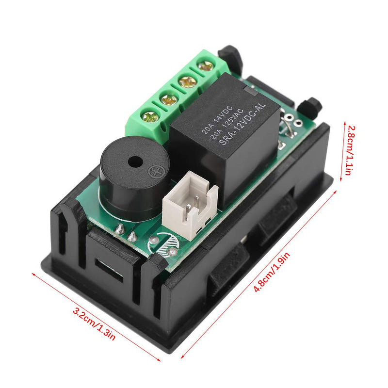 [Australia - AusPower] - Temperature Controller,Digital Display Microcomputer Thermostat Temperature Controller Switch with Sensor DC12V Thermostat 