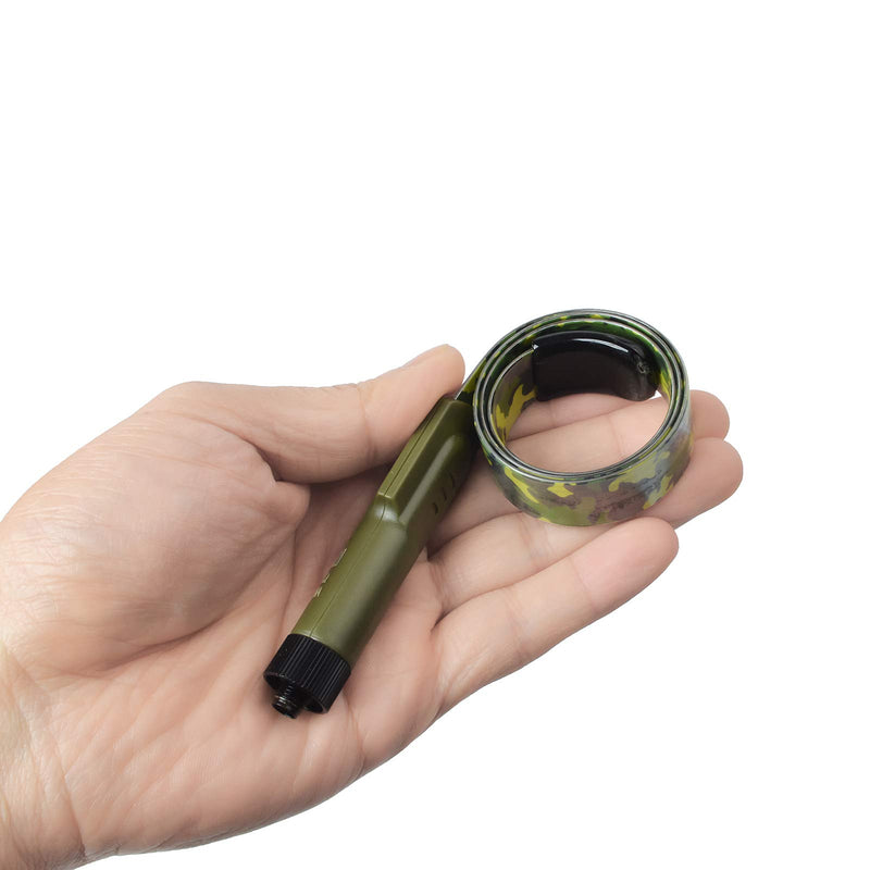 [Australia - AusPower] - TWAYRDIO Portable Tactical Antenna 771Q, SMA Female Camouflage Dual Band VHF UHF 20inch Handheld Ham Radio Antenna, for Baofeng UV-5R BF-F8HP BF-888s Kenwood Retevis 2 Way Radio 