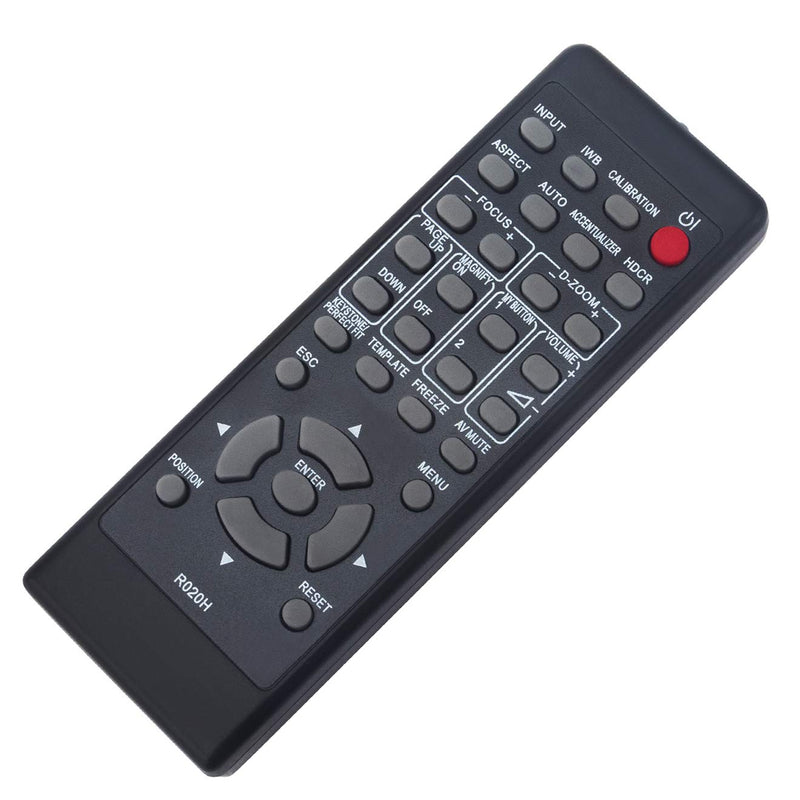 [Australia - AusPower] - R020H Replace Remote Control fit for Hitachi Projector CP-AX2503 CP-AW2503 CP-AW2505 CP-AW2505EF CP-AW3003 CP-AW3005 CP-AW3005EF CP-AW3506 CP-AX2504 CP-AX2505 CP-AX2505EF CP-AX3003 CP-AX3005 