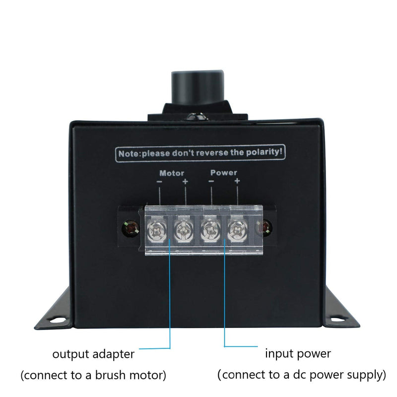 [Australia - AusPower] - L&Z DC Motor Speed Controller PWM 12-48V 40A Brush Motor Adjustment Control Module 1200W 25kHZ 