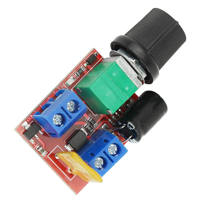 [Australia - AusPower] - WMYCONGCONG 3 PCS DC Motor Speed Controller 3V 6V 12V 24V 35V 5A Speed Control Switch Mini LED Dimmer 