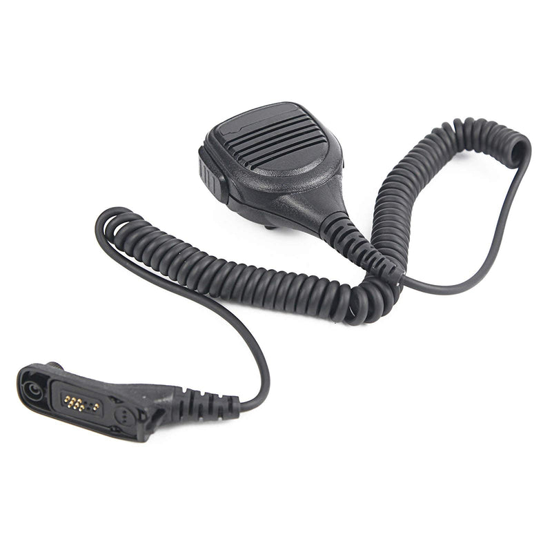 [Australia - AusPower] - WODASEN Shoulder Speaker Microphone for Motorola Radio APX6000 XPR7500e Pogo Pin Head Two Way Walkie Talkie Handheld Remote Speaker Mic with PTT Reinforced Cable 