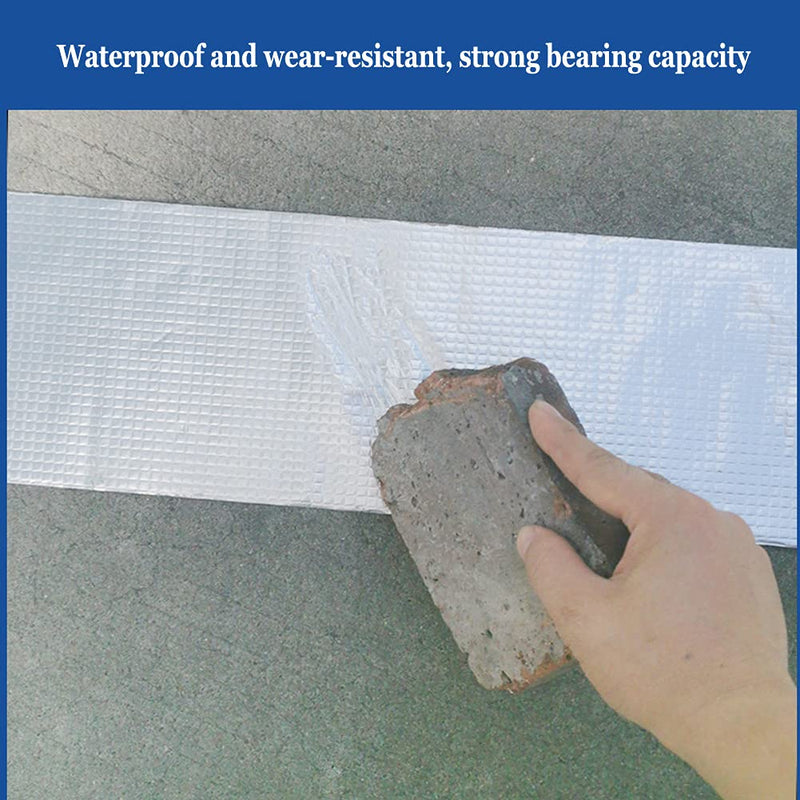 [Australia - AusPower] - Butyl Tape, Waterproof Sealing and Leak-Trapping Tape, Used for Multi-Purposes Such as House Exterior Walls, Ships, etc. (1.97in16.4ft) 1.97in16.4ft 