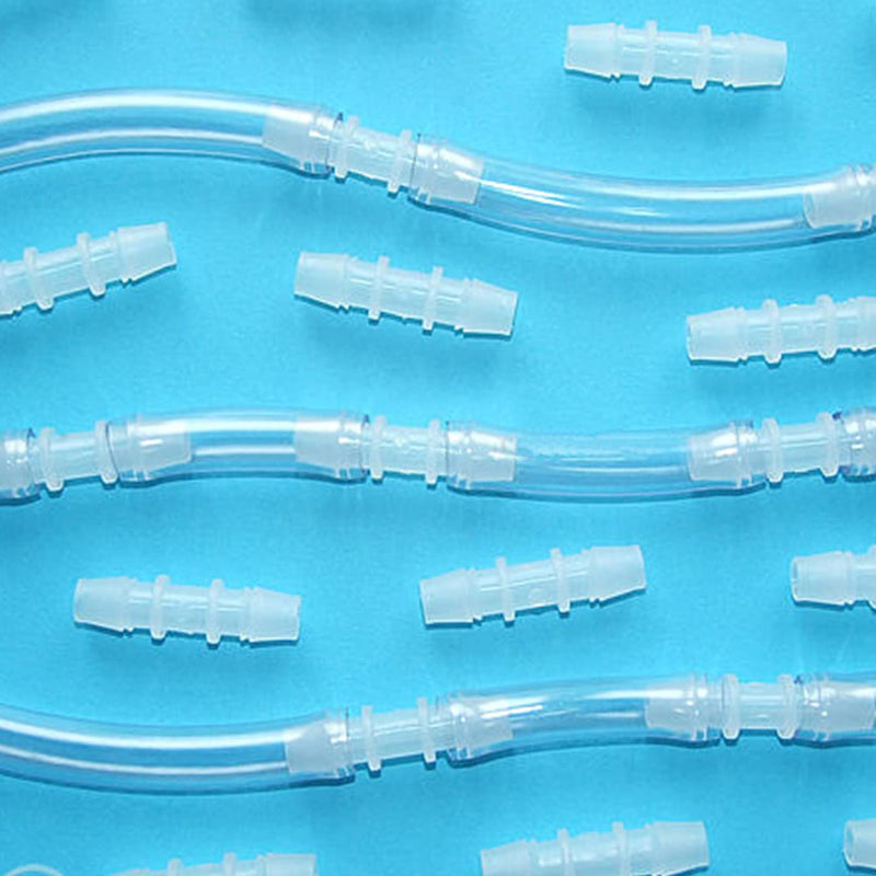 [Australia - AusPower] - ANPTGHT 1/2" to 1/4" Hose Barb Reducer Pipe Fittings Adapter Plastic Joint connector Splicer Mender for Aquarium Household Transport Fuel Gas Liquid Air (Pack of 4) 1/2"-1/4" 