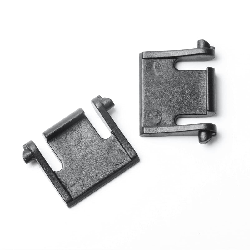 [Australia - AusPower] - LICHIFIT 2pcs Tilt Leg Foot Replacement for Corsair K66 K68 K55 Mechanical Keyboard Stand Mount Feet Set Spare Part 