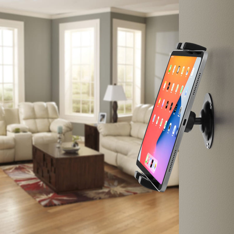 [Australia - AusPower] - iTODOS Universal Tablet Wall Mount Holder for iPad, iPhone,Kindle Fire HD,Kindle Paper White,Galaxy Tabs,Google Nexus7/11,Switch,e-Reader,360°Adjustment Compatible with 4~12.9 inch Tablet and Phone 