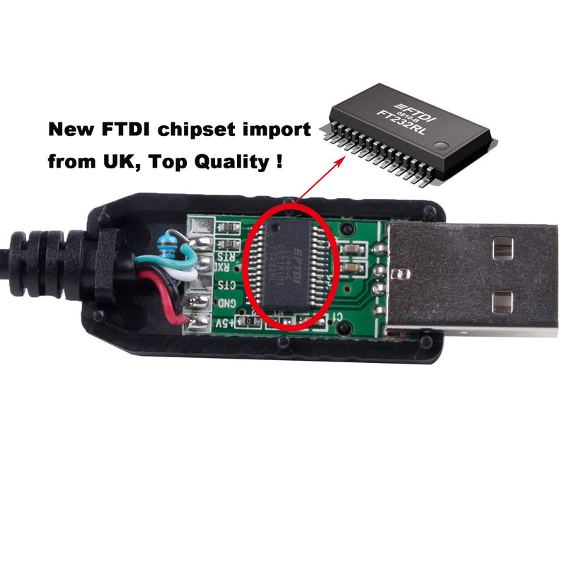 [Australia - AusPower] - FTDI USB to RJ45 Serial Converter Control Cable For Skywatcher Telescope EQ6-R AZEQ6 AZEQ5 