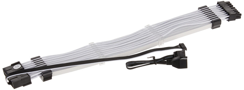 [Australia - AusPower] - LIAN LI PW8-V2 ADDRESSABLE RGB STRIMER Plus 8-PIN, white STRIMER PLUS V1 