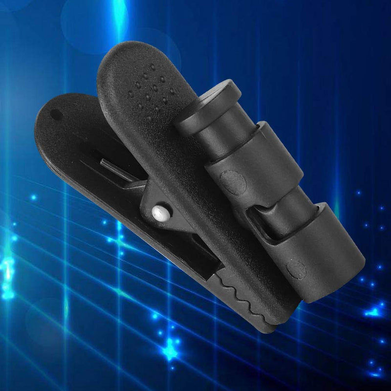 [Australia - AusPower] - Bewinner 2pcs Portable Balck earpiece Headset Large Clip clamp,Applicable to Mobile Phone headsets, walkie-Talkie headsets, MP3 Headphones with Size 2-4mm 