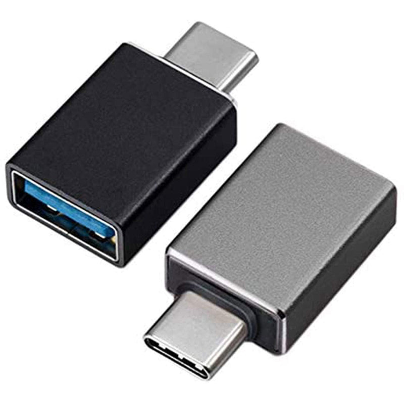 [Australia - AusPower] - USB Type C Male to USB 3.0 Female Adapter Thunderbolt 3 to USB 3.0 Adapter OTG for MacBook Pro 2019 2018 2017 MacBook Air 2020 iPad Pro 2020 and More Type C Devices 2 Pack 