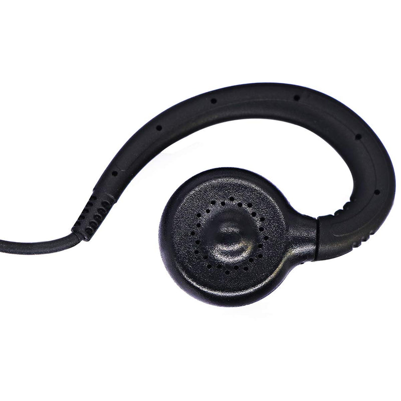 [Australia - AusPower] - WODASEN C Swivel Earpiece Headset for Motorola XPR 3000 XPR 3300 XPR 3500 XPR 3000e XPR 3500e Walkie Talkie Radio with Reinforced Cable and Noise Canceling Mic 