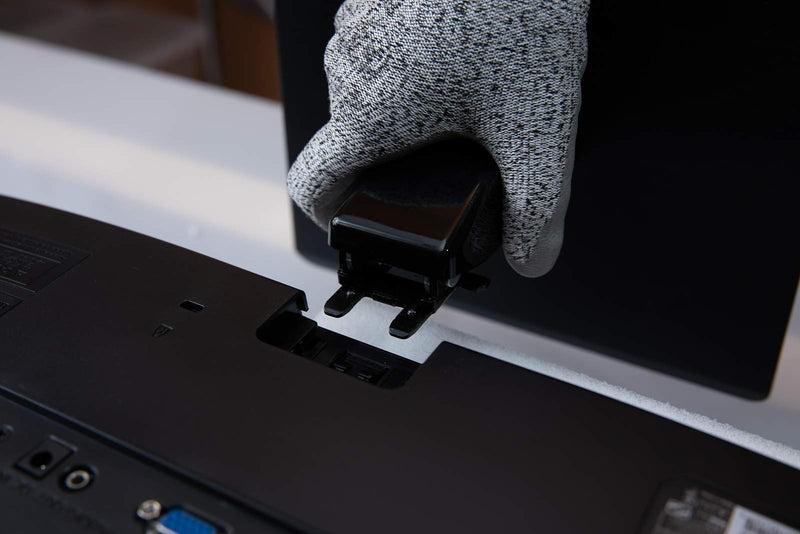 [Australia - AusPower] - Gladiator Joe Monitor Arm/Mount VESA Bracket Adapter Compatible with Acer G227HQL, G237HL, G247HYL, H226HQL, H236HL, SA230 bi, SB220q (See Full Model List Below) - 100% Made in North America Black 