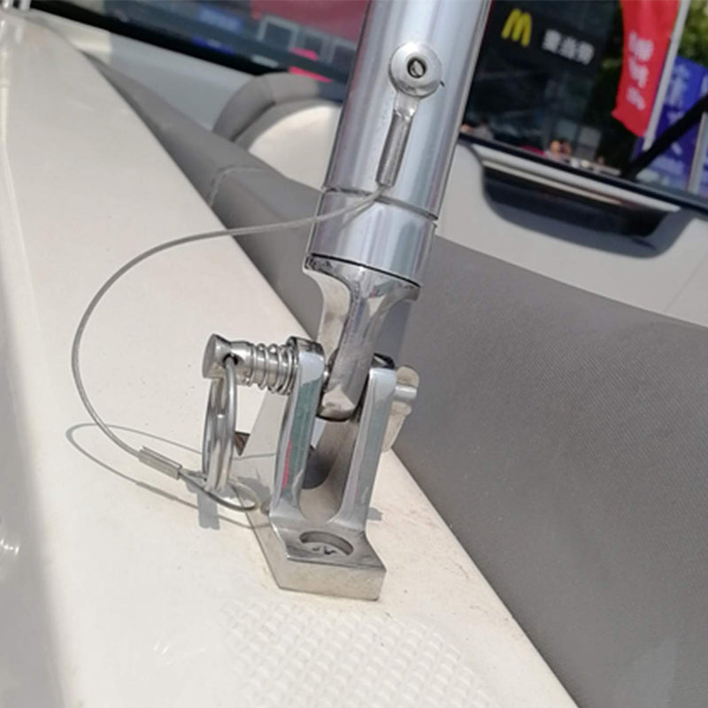 [Australia - AusPower] - NRC&XRC2 PCS Marine Boat Deck Hinge Mount Bimini Top Fitting Hardware 316 Stainless Steel 