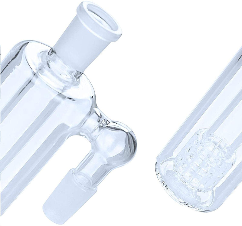 [Australia - AusPower] - Scientific Clear Glass Bottle Adapter 18mm 90 Degree 