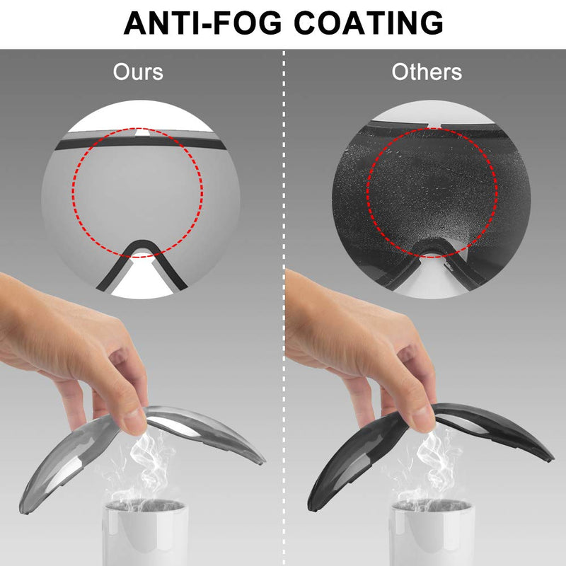 [Australia - AusPower] - findway Ski Goggles, 100% UV Protection OTG Snow Goggles for Men, Women & Youth 