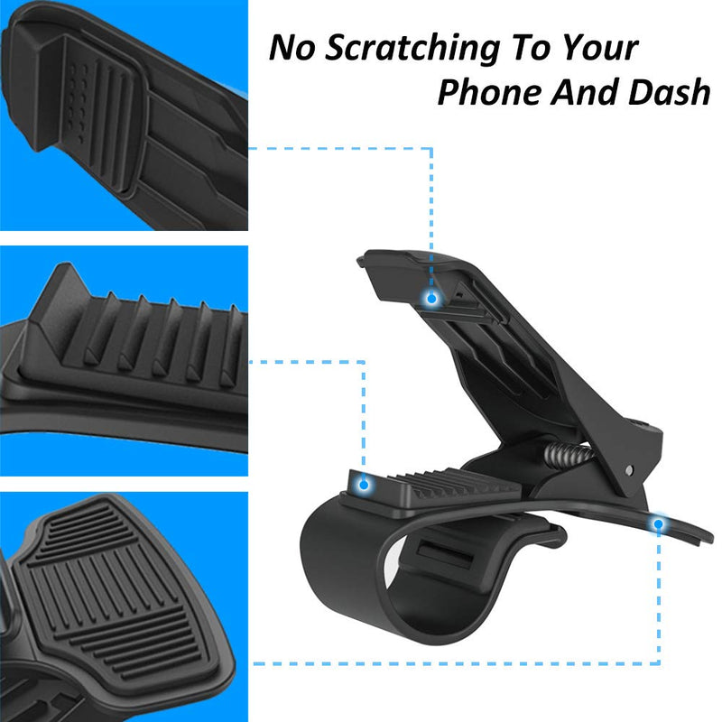 [Australia - AusPower] - Non-Slip Dashboard Cell Phone Holder Vehicle-Mounted 