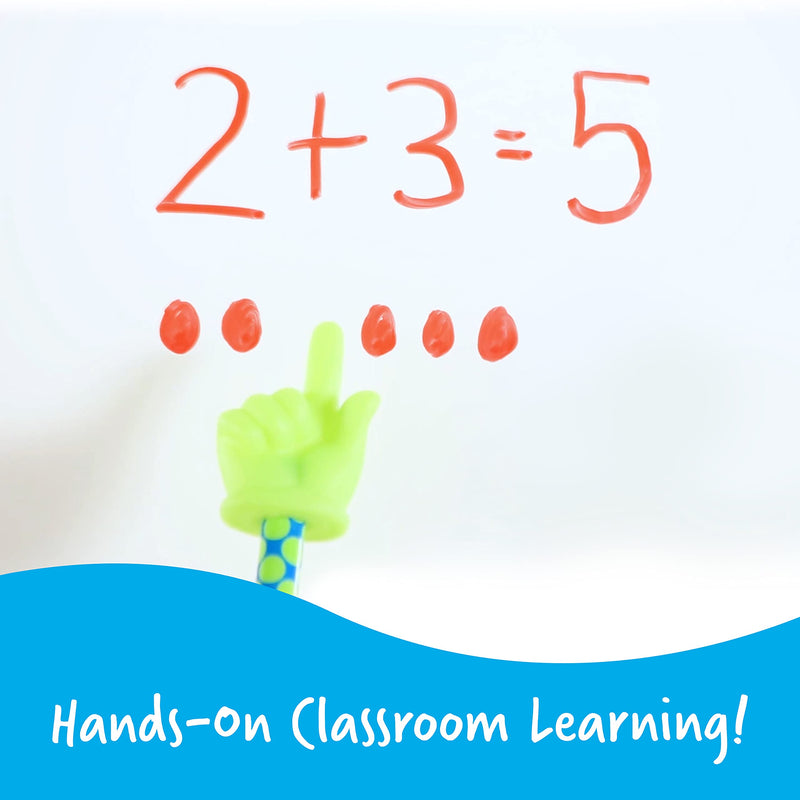 [Australia - AusPower] - Learning Resources Patterned Hand Pointers, Homeschool, Classroom Pointer for Kids, Reading Pointers, Set of 3, Ages 3+ 