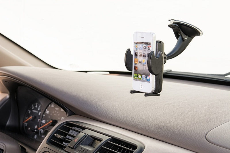 [Australia - AusPower] - ARKON Windshield and Dash Car Phone Holder Mount for iPhone X 8 7 6S 6 Plus 8 7 6S 6 Galaxy Note Retail Black (SM415) 