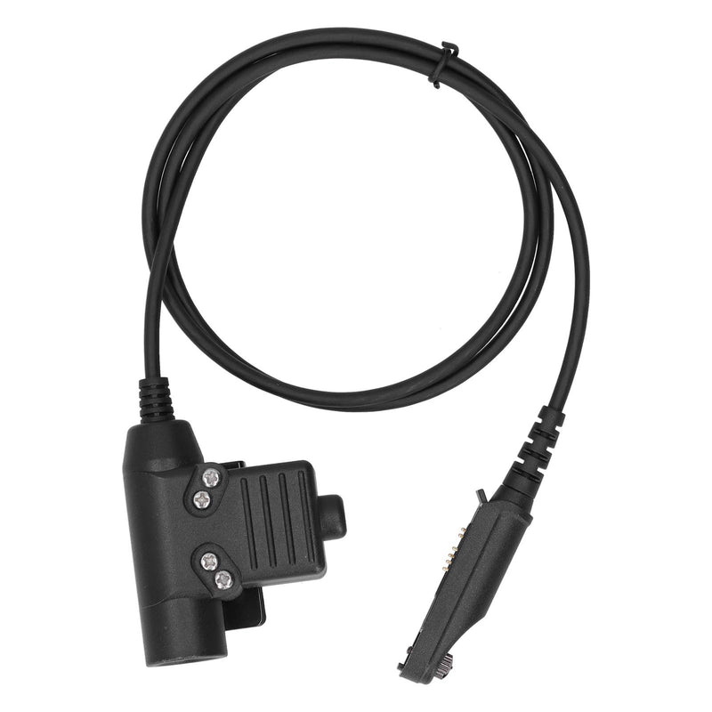 [Australia - AusPower] - PUSOKEI 3.3ft U94 PTT Cable Plug Headset Waterproof Earpiece Adapter for UV‑9R/UV‑9RPLUS/UV‑XS Two Way Radio Walkie Talkie 