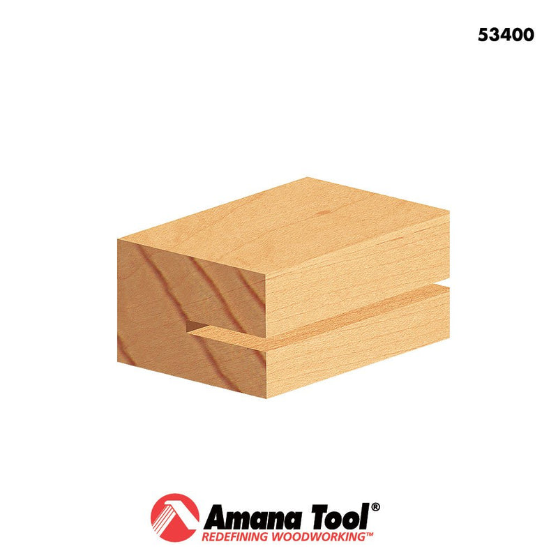 [Australia - AusPower] - Amana Tool - 53400 Slotting Cutter Assembly 3 Wing x 1-7/8 Dia x 1/16 x 1/4" Shank 