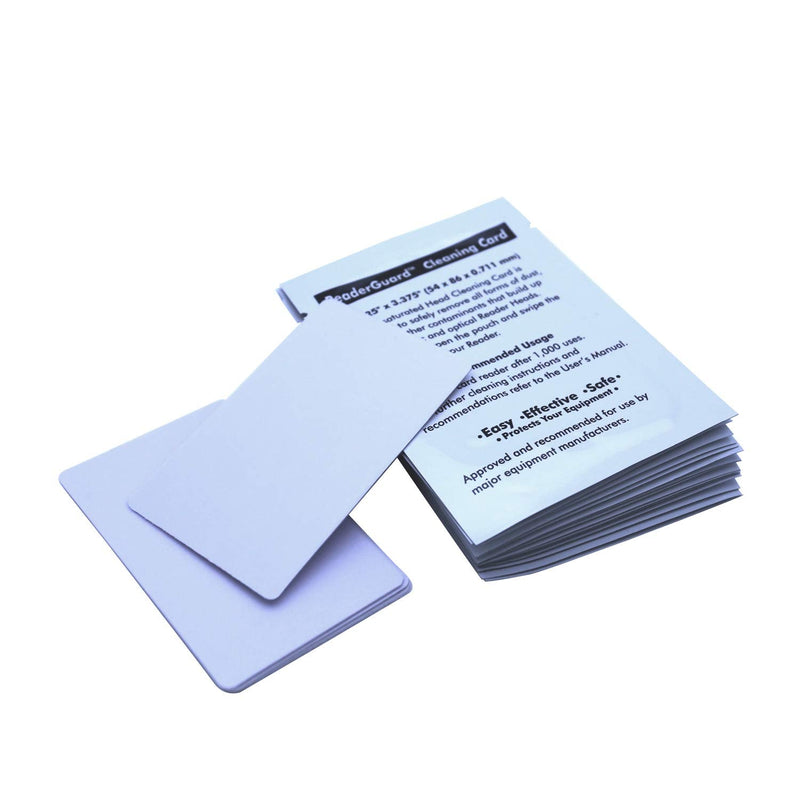 [Australia - AusPower] - Zhi Yin CR80 Cleaning Cards, Dual Side Card Reader Cleaner, POS Swipe Terminal Cleaning Cards CK-CR80 (20pcs) 