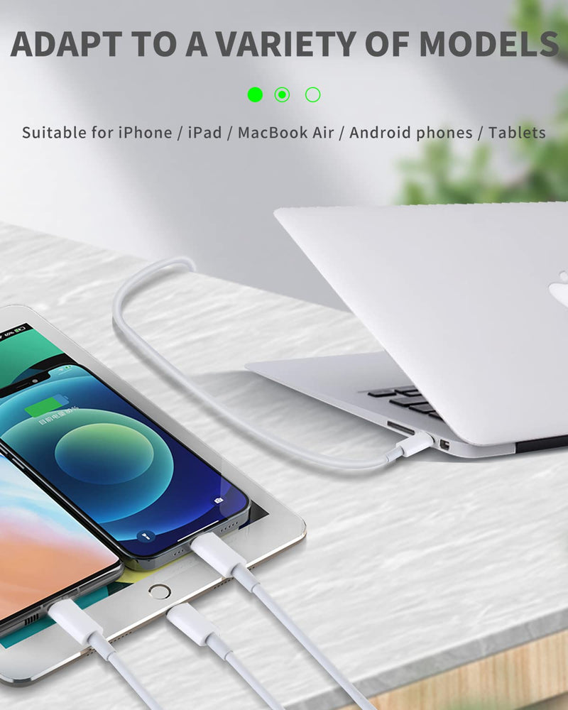 [Australia - AusPower] - [MFi Certified] 20W iPhone 12 13 USB C Fast Charger Compatible with iPhone 12 13(Pro Max Mini)/11 Pro Pro Max/XR XS Max/X 8Plus 8, Include 6.6Ft USB C to Lightning Cable 